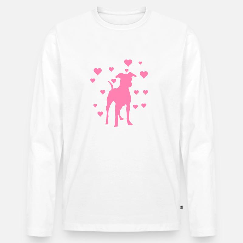 Pinscher - Männer Premium Bio Langarmshirt - undefined