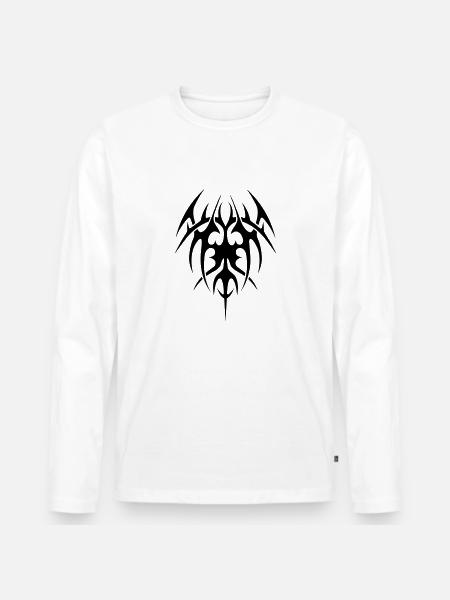 Tribal - T-shirt manches longues Premium bio Homme - blanc