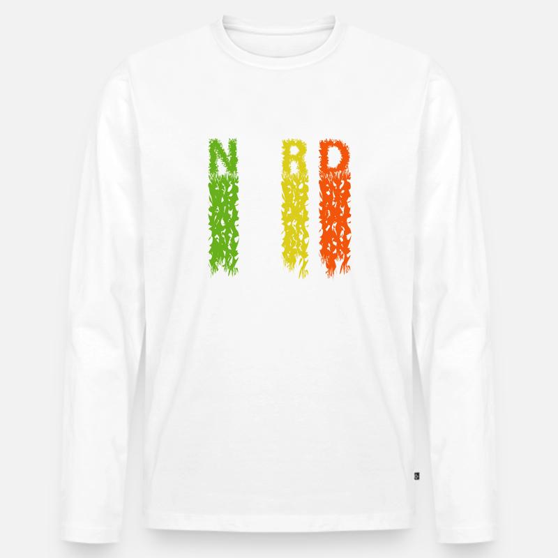 Nerd Computerfreak Geschenkidee - Männer Premium Bio Langarmshirt - undefined