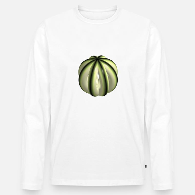 3D Kunst - Männer Premium Bio Langarmshirt - undefined