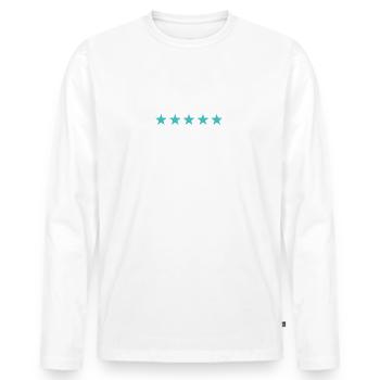 Metallbauer 2025 Ausbildung Prüfung Meister Azubi - Männer Premium Bio Langarmshirt - Weiß - Vorne - Nico (187cm)