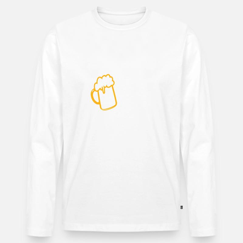 Zwei Bier oder nicht zwei Bier Shakesbier Männer Premium Bio Langarmshirt