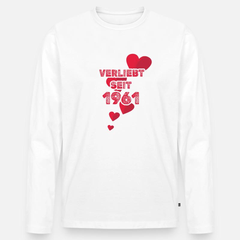 1961 1961 - Männer Premium Bio Langarmshirt - undefined