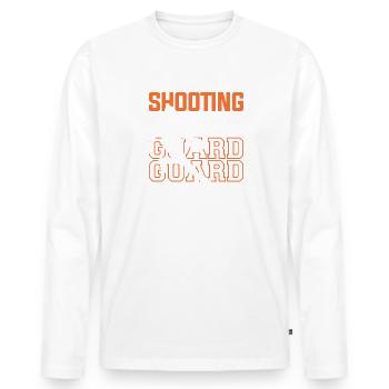 Je n’ai pas besoin de thérapie, j’ai juste besoin de jouer - T-shirt manches longues Premium bio Homme - blanc - Devant - Nico (187cm)