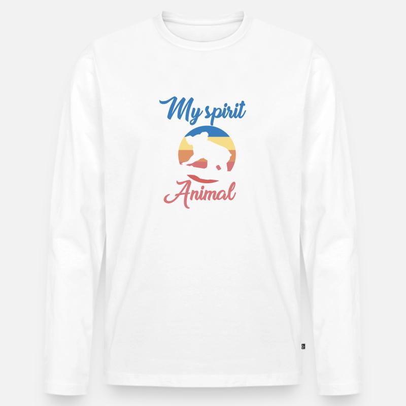 Koala My Animals - Männer Premium Bio Langarmshirt - undefined