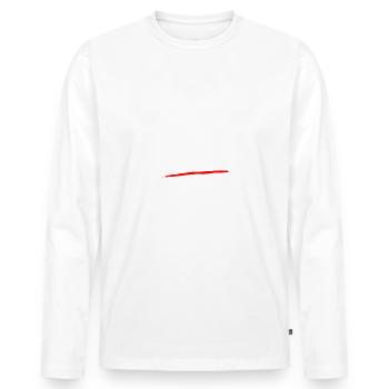 Fix It On Set Director Filmmaker Filmmaking - Männer Premium Bio Langarmshirt - Weiß - Vorne - Nico (187cm)