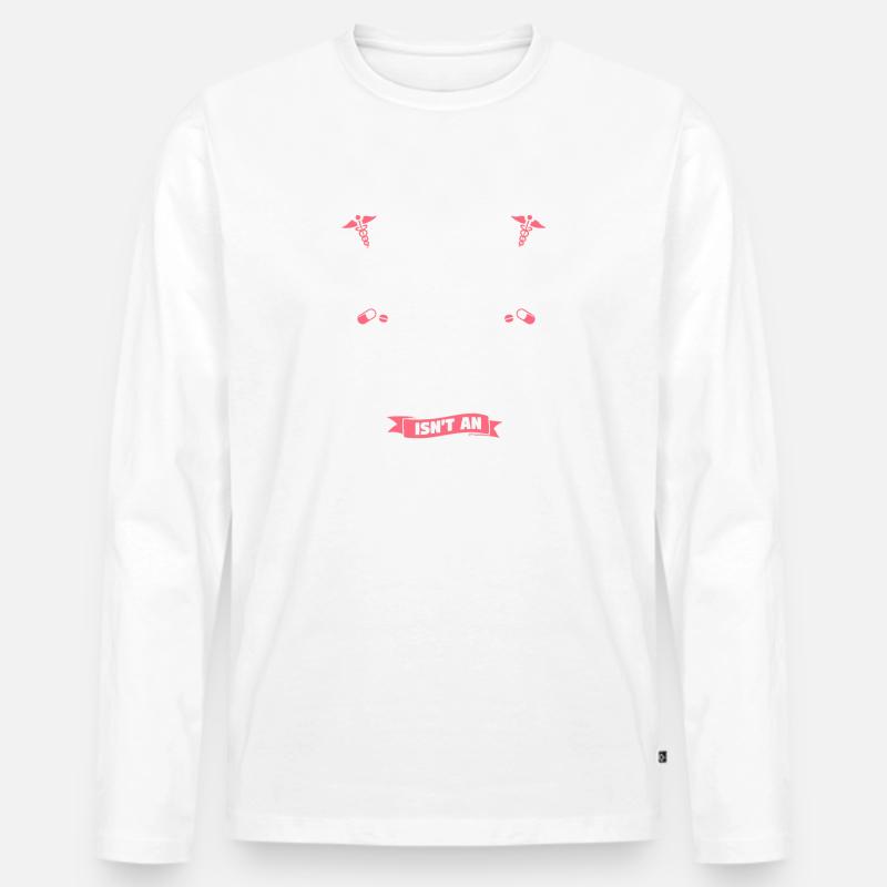 Reha-Krankenschwester, weil Multitasking-Ninja kein - Männer Premium Bio Langarmshirt - undefined
