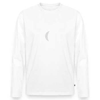 Je Peux Pas J'ai Basket Basket-ball Basketteur - T-shirt manches longues Premium bio Homme - blanc - Devant - Nico (187cm)