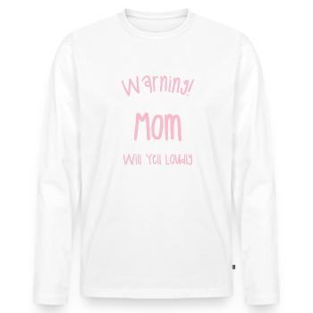 I'm The Crazy Rehab Nurse They Warned You About RN - T-shirt manches longues Premium bio Homme - blanc - Devant - Nico (187cm)