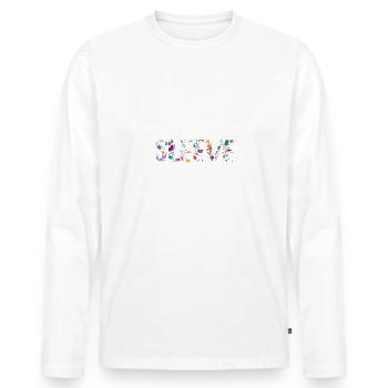 Rocking The Sleeve Life, Bariatric Sleeve Surgery - Männer Premium Bio Langarmshirt - Weiß - Vorne - Nico (187cm)