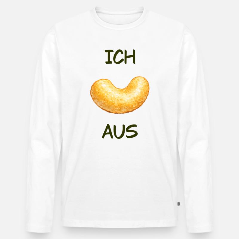 Ich Flipp Aus - Männer Premium Bio Langarmshirt - Weiß