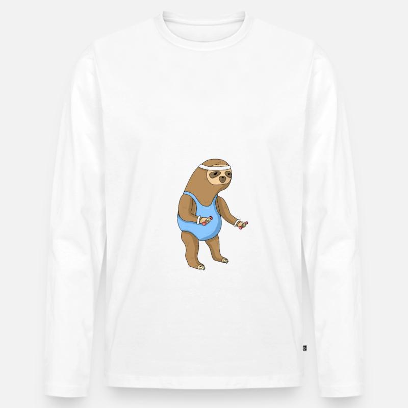 Essen Essen Essen - Männer Premium Bio Langarmshirt - undefined