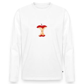 J'peux pas j'ai régime - T-shirt manches longues Premium bio Homme - blanc - Devant - Nico (187cm)
