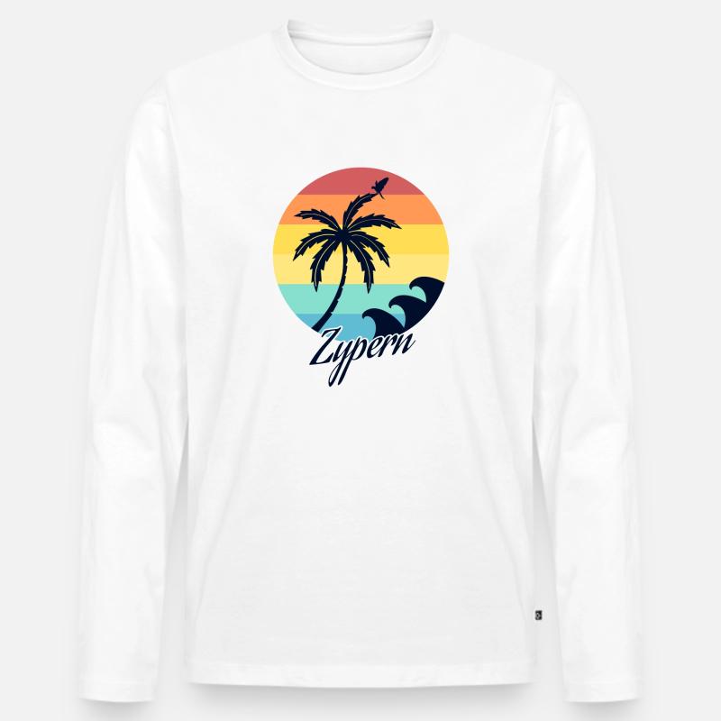 zypern - Männer Premium Bio Langarmshirt - undefined