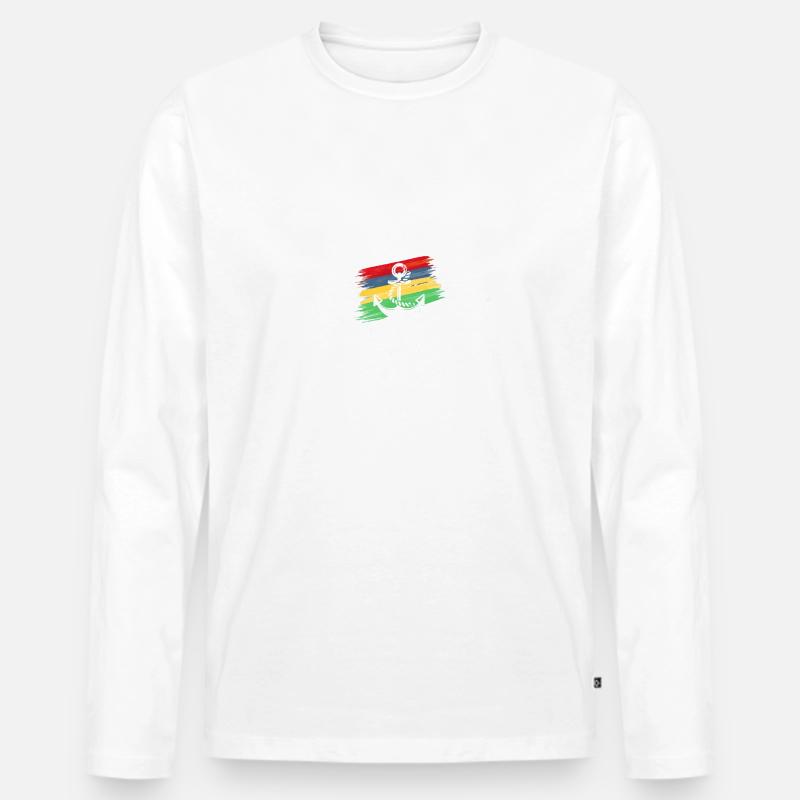 Mode Müßiggang Mauritius - Männer Premium Bio Langarmshirt - undefined