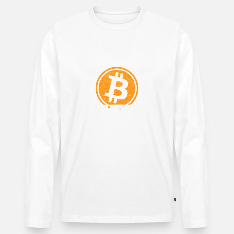Believer - Bitcoin Blockchain - Männer Premium Bio Langarmshirt - undefined