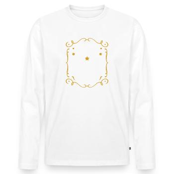 Januar Geburtstag Kollege Geb Kollegen Arbeit Job - Männer Premium Bio Langarmshirt - Weiß - Vorne - Nico (187cm)
