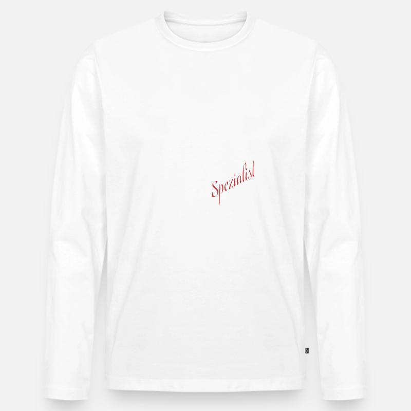 Schnitzel - Männer Premium Bio Langarmshirt - undefined