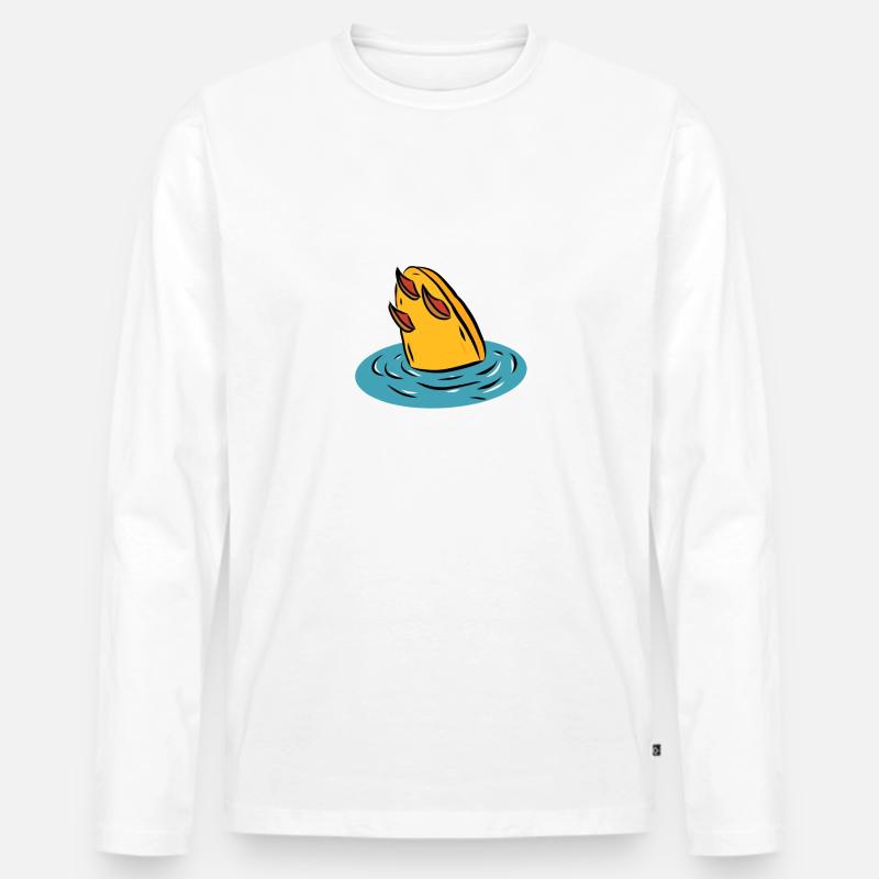 Surf - Männer Premium Bio Langarmshirt - undefined