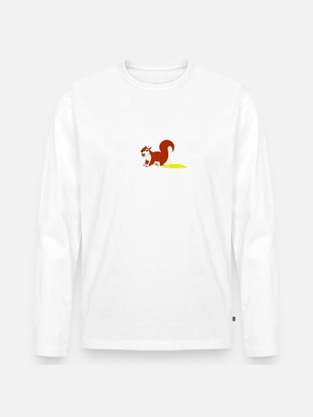 Soachkatzl - Das Oachkatzl 2.0 - Männer Premium Bio Langarmshirt - Weiß