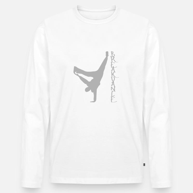 Breakdancer Streetdance - Männer Premium Bio Langarmshirt - undefined