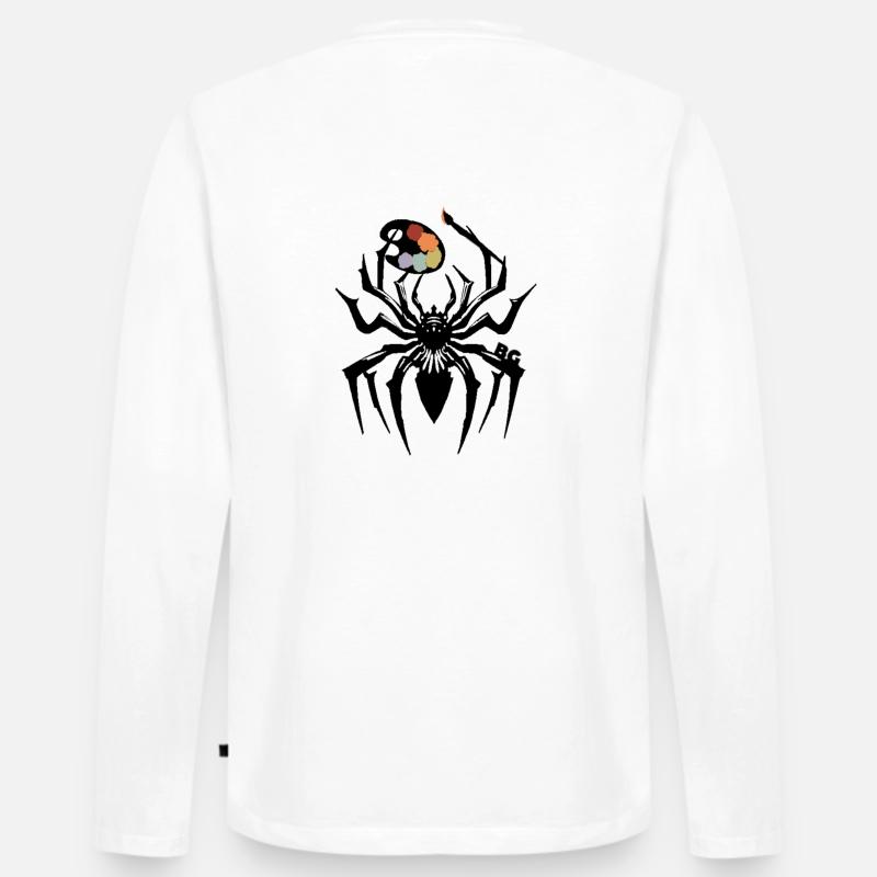 BG - Männer Premium Bio Langarmshirt - Weiß