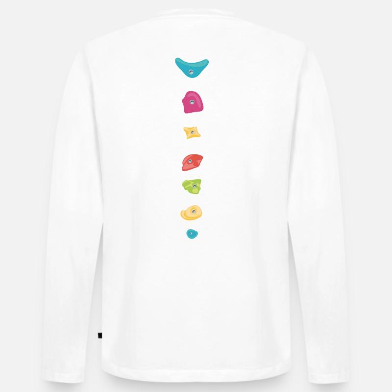 Boulder Shirt Griffe - Männer Premium Bio Langarmshirt - undefined
