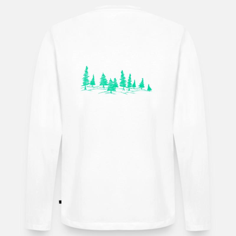 Tannen - Männer Premium Bio Langarmshirt - undefined