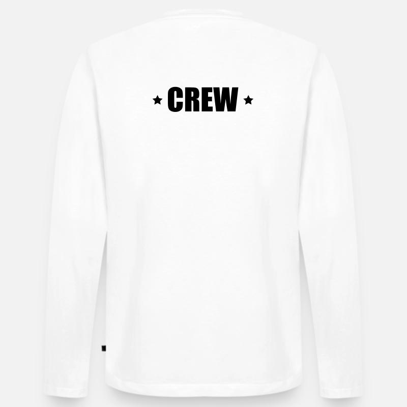 L'équipage d'un astérisque - T-shirt manches longues Premium bio Homme - blanc