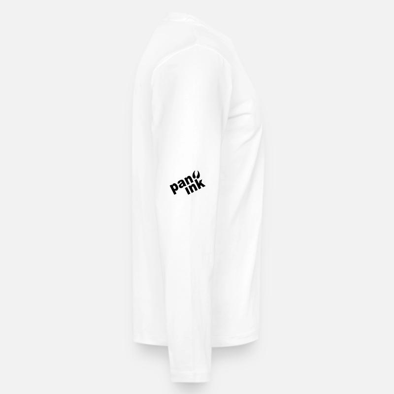 merkaba - Männer Premium Bio Langarmshirt - Weiß