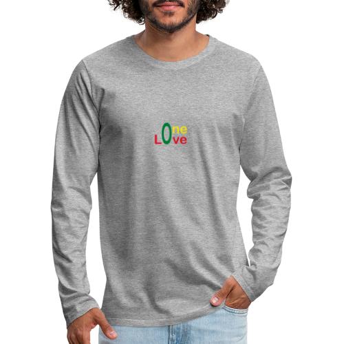 One love - version 1 - T-shirt manches longues Premium Homme