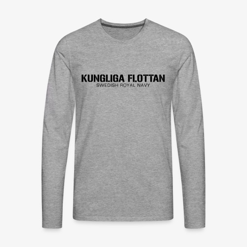 Kungliga Flottan - Swedish Royal Navy - Långärmad premium-T-shirt herr