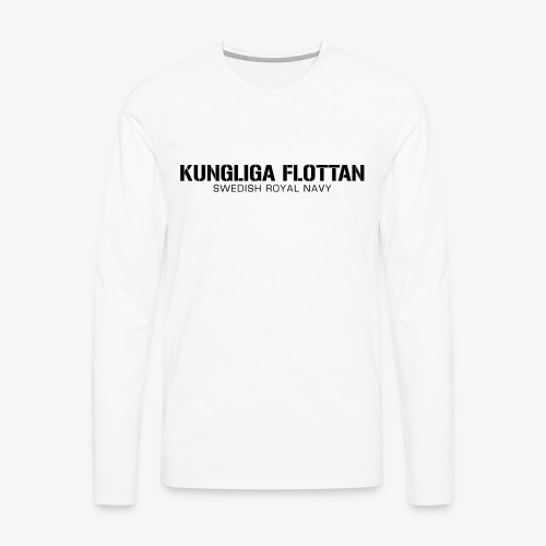 Kungliga Flottan - Swedish Royal Navy - Långärmad premium-T-shirt herr