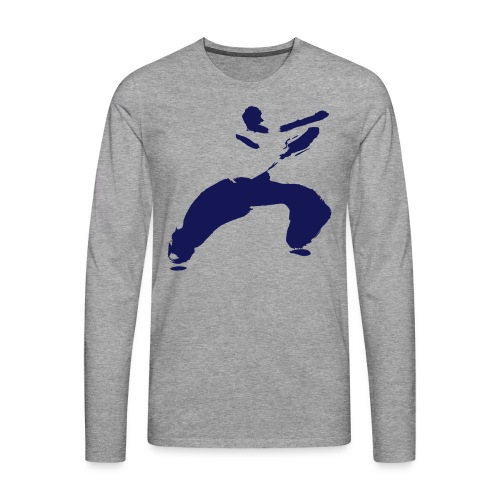 kung fu - Men's Premium Longsleeve Shirt