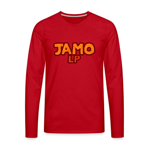 JAMOLP Logo T-shirt - Herre premium T-shirt med lange ærmer