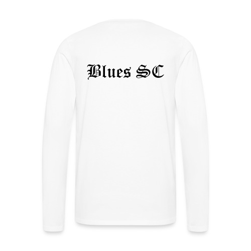 Blues SC - Långärmad premium-T-shirt herr