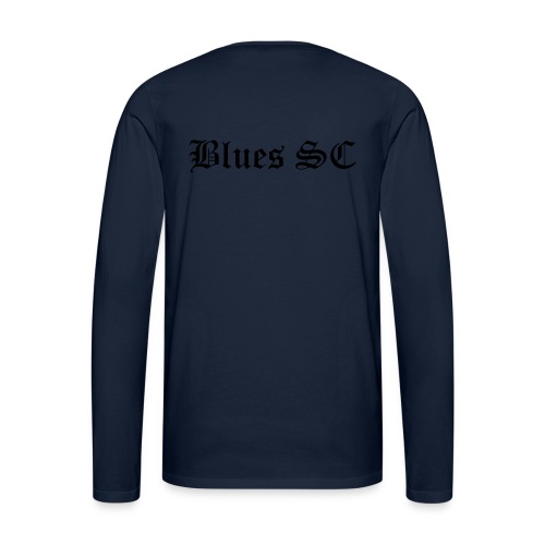 Blues SC - Långärmad premium-T-shirt herr
