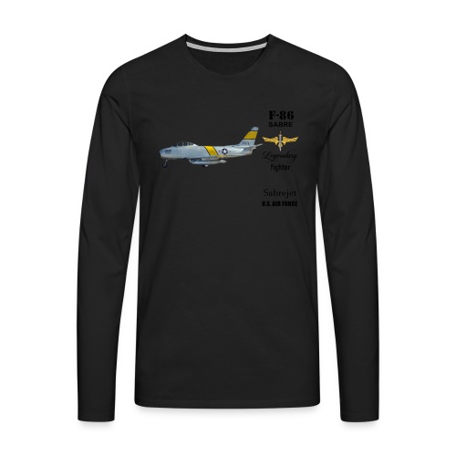 F-86 Sabre - Männer Premium Langarmshirt