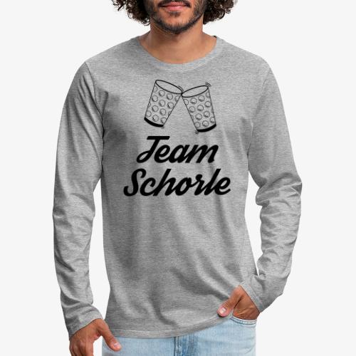 Team Schorle - Männer Premium Langarmshirt