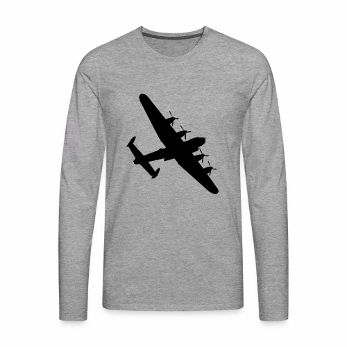 Bomber Plane - Maglietta Premium a manica lunga da uomo