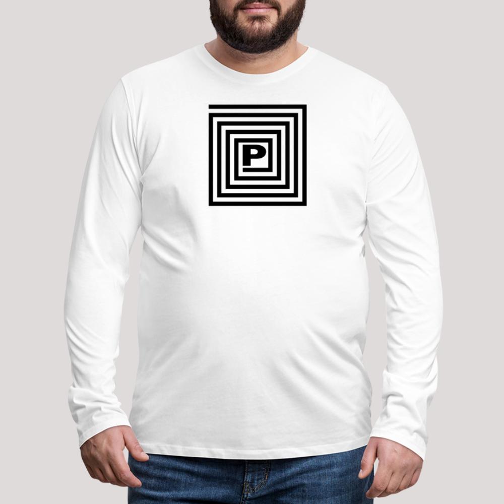 PSO New PSOTEN 2019 - Männer Premium Langarmshirt weiß