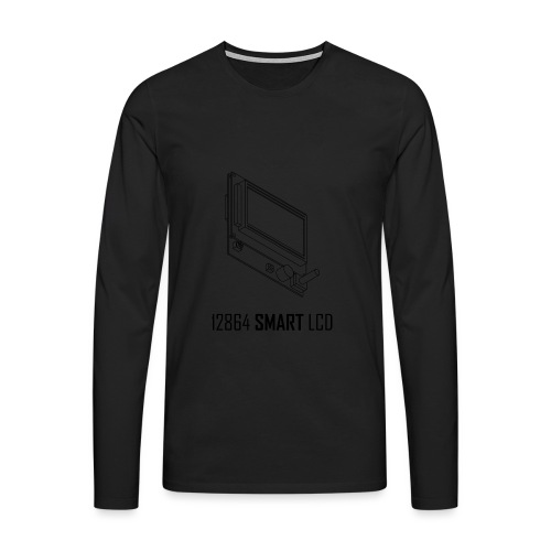 12864 Smart LCD - Men's Premium Longsleeve Shirt