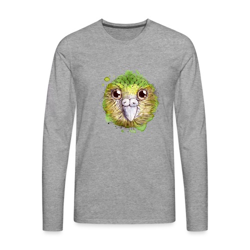 Kakapo Bird - Men's Premium Longsleeve Shirt