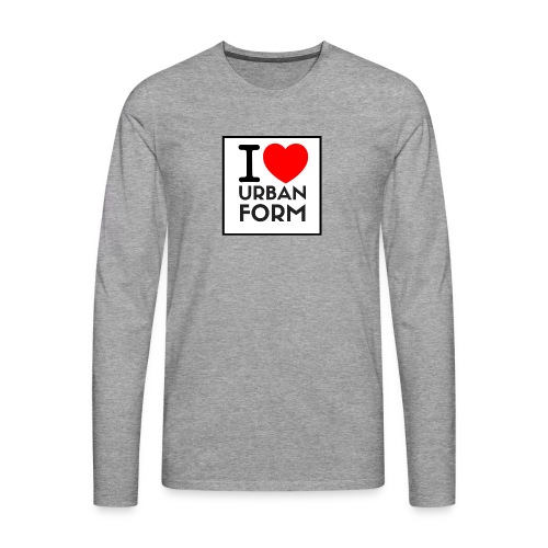 I LOVE URBAN FORM - T-shirt manches longues Premium Homme