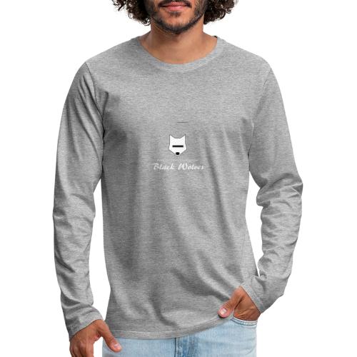 blackwolves Transperant - T-shirt manches longues Premium Homme