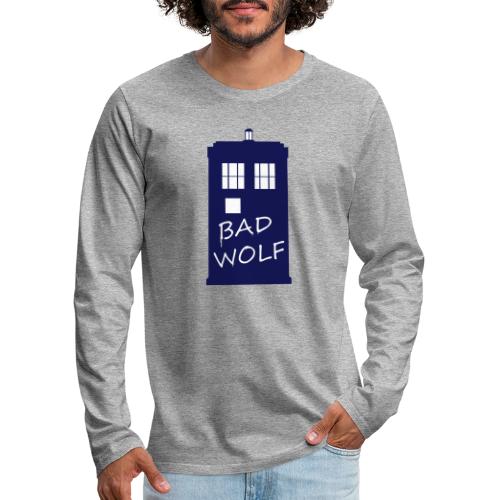 Bad Wolf Tardis - T-shirt manches longues Premium Homme