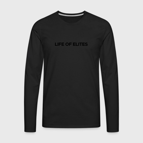 LOGO BLACK png - Men's Premium Longsleeve Shirt