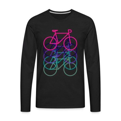 Fahrrad Fahrradfahrer Bike Geburtstag Geschenkidee - Männer Premium Langarmshirt