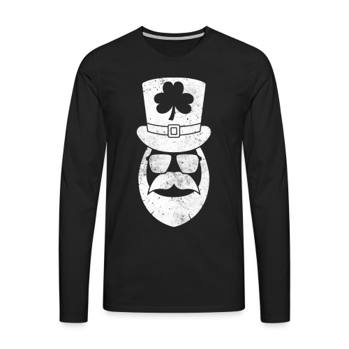 Irisch Kobolt St. Patrck's Day Geschenk - Männer Premium Langarmshirt