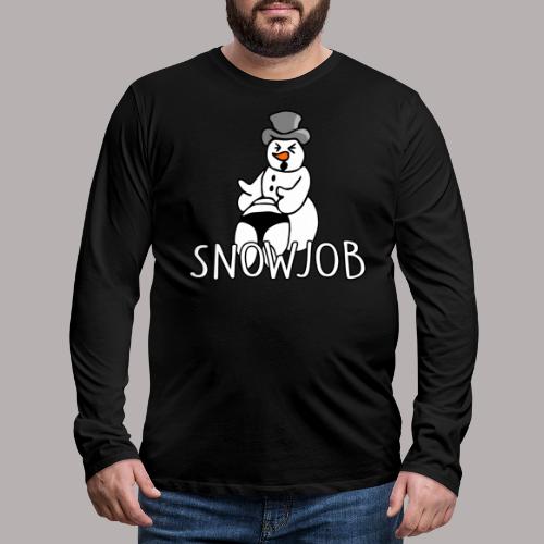 Snowjob - Männer Premium Langarmshirt